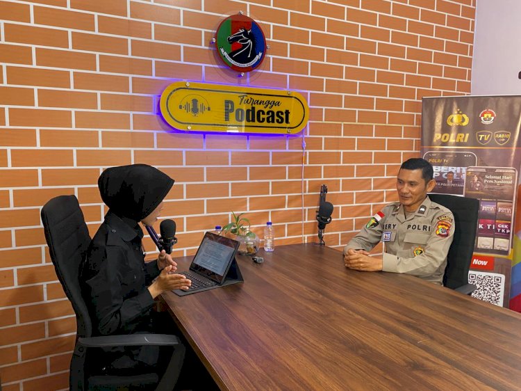 Podcast Bid Humas Polda NTT Hadirkan PS. Kasidokkes Polres Manggarai