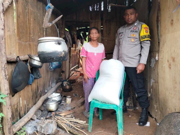 Bantuan Rumah dari Kapolda NTT Menggerakkan Kepedulian Masyarakat untuk Nenek Regina Uner
