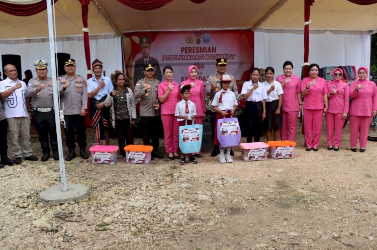 *Kapolda NTT Berbagi Tali Asih di Peresmian Pospol Umbu Ratu Nggay Barat, Wujud Semangat “NTT Penuh Kasih”*