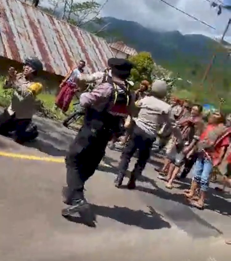 Respon dan Gerak Cepat Polres Manggarai, Kapolres Pimpin Langsung Cegah Perang Antar Kampung Akibat Sengketa Tanah di Kecamatan Ruteng