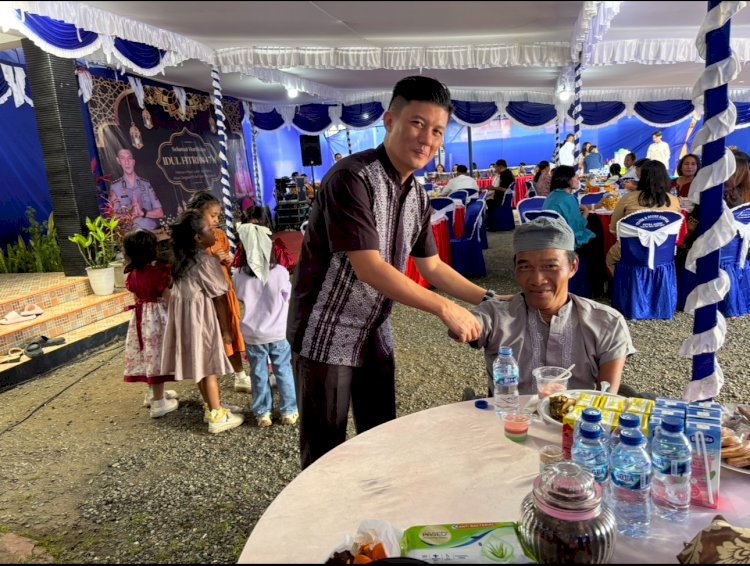 Kasih Tak Kenal Batas, di Hari Fitri Kapolres Manggarai Gelar Open House Berbagi Berkah Tanpa Pandang Kasta