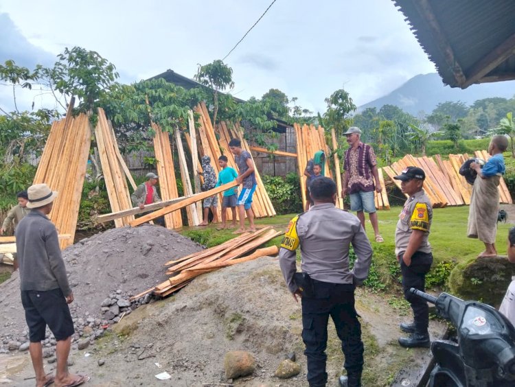 Bhabinkamtibmas Polsek Ruteng Intensifkan Sambang Warga di Desa Pong La’o, Perkuat Kemitraan dan Kamtibmas