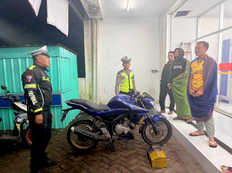 Patroli Malam Polres Manggarai, Antisipasi Balap Liar dan Tekan Angka Laka Lantas