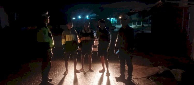 Satlantas Polres Manggarai Gelar Patroli Malam, Antisipasi Balap Liar dan Tekan Angka Kecelakaan Lalu Lintas