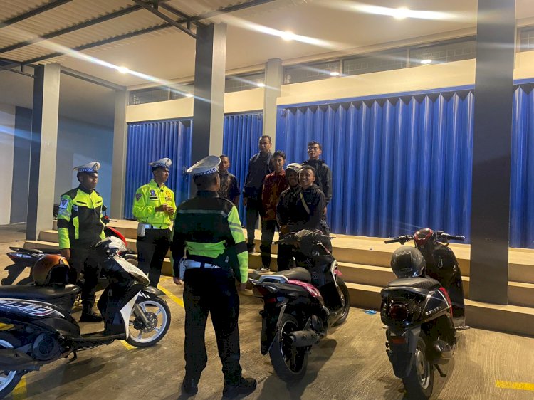 Polres Manggarai Intensifkan Patroli Malam, Antisipasi Balap Liar dan Tekan Angka Kecelakaan Lalu Lintas