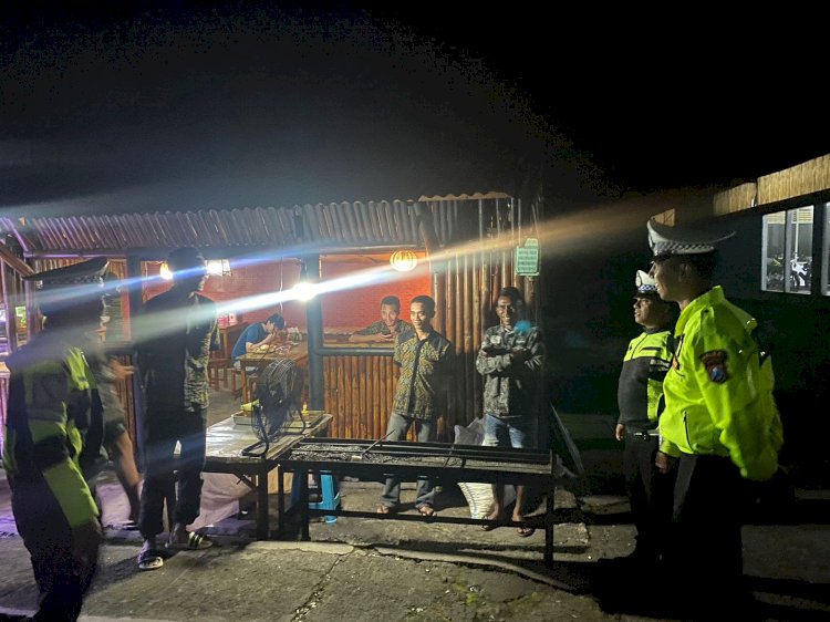 Polres Manggarai Intensifkan Patroli Malam, Antisipasi Balap Liar dan Tekan Angka Kecelakaan Lalu Lintas