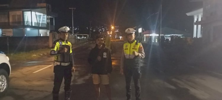 Sat Lantas Polres Manggarai Gelar Patroli Malam Antisipasi Balap Liar dan Kecelakaan Lalu Lintas