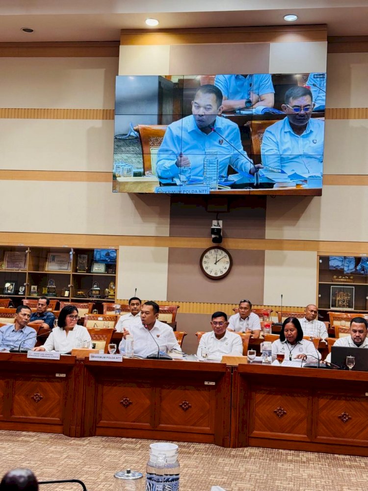 *“Komisi III DPR RI Dorong Restorative Justice, Apresiasi Langkah Humanis Ditreskrimum Polda NTT dalam Penanganan Konflik Agraria”*