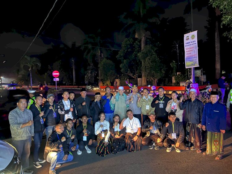 INDAHNYA TOLERANSI DAN KERUKUNAN ANTAR UMAT BERAGAMA DI BUMI CONGKA SAI,WUJUDKAN  PERAYAAN MALAM TAKBIRAN  IDUL ADHA  1447 H  BERJALAN KONDUSIF.