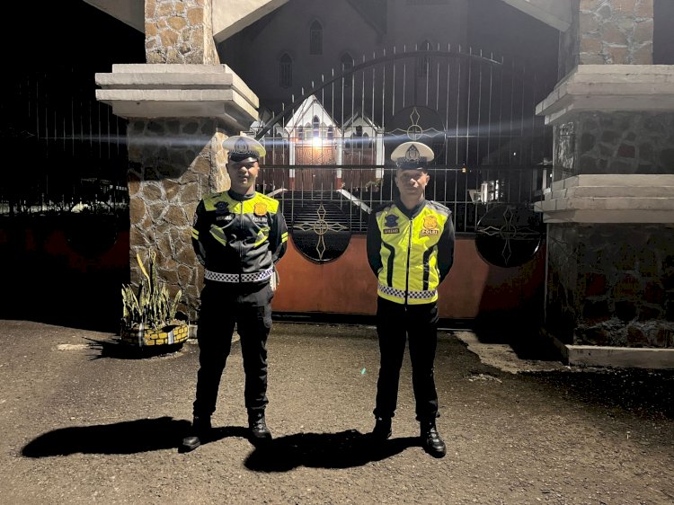 Patroli Malam Satlantas Polres Manggarai Antisipasi Balap Liar dan Kecelakaan Lalu Lintas