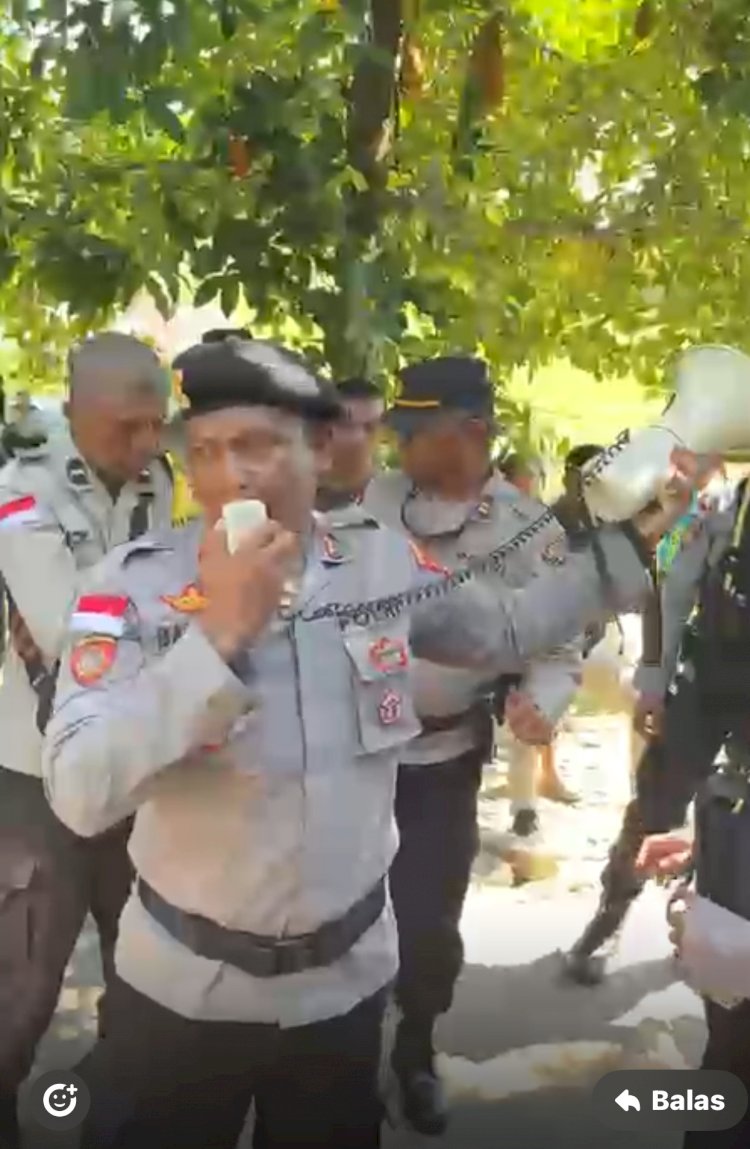 Kedepankan Dialog dan Pendekatan Humanis, Polres Manggarai Amankan Eksekusi Lahan di Reo Secara Tegas dan Terukur