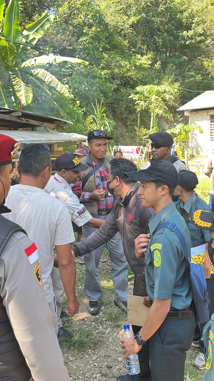 Kedepankan Dialog dan Pendekatan Humanis, Polres Manggarai Amankan Eksekusi Lahan di Reo Secara Tegas dan Terukur