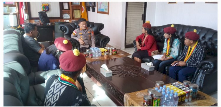 Sambut Kongres Nasional PMKRI XXXIV, Kapolres Manggarai Nyatakan Kesiapan Amankan Agenda Nasional