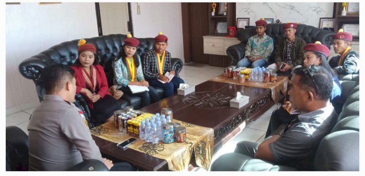 Sambut Kongres Nasional PMKRI XXXIV, Kapolres Manggarai Nyatakan Kesiapan Amankan Agenda Nasional