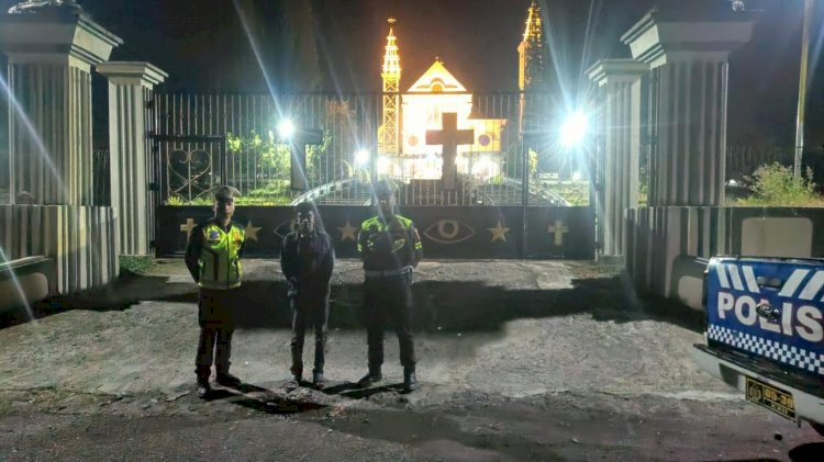 SAT LANTAS POLRES MANGGARAI INTENSIFKAN PATROLI MALAM GUNA ANTISIPASI BALAP LIAR DAN MENEKAN ANGKA KECELAKAAN LALU LINTAS