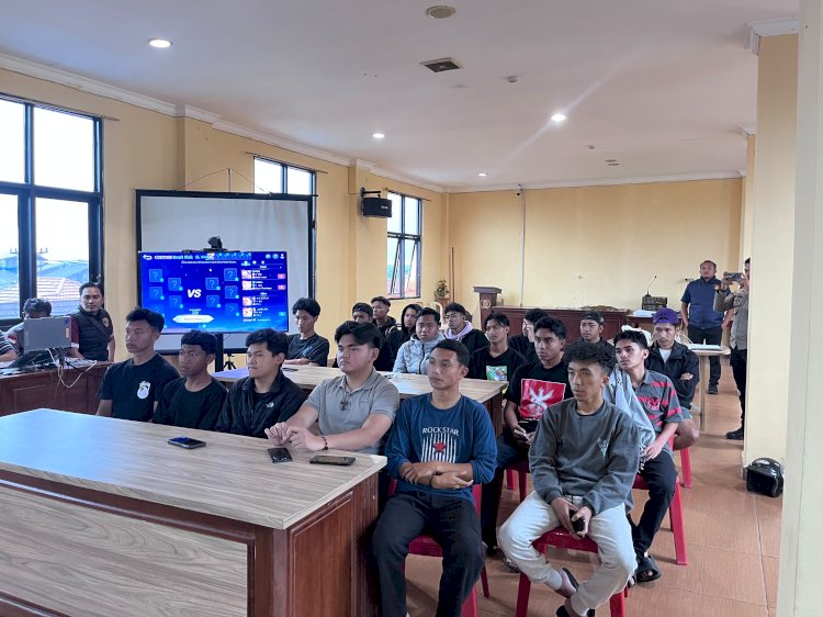 SAMBUT HARI BHAYANGKARA KE-80, POLRES MANGGARAI GELAR TURNAMEN E-SPORT MOBILE LEGENDS PIALA KAPOLRI CUP 2026, WADAHKAN BAKAT GENERASI MUDA DALAM SEMANGAT SPORTIVITAS