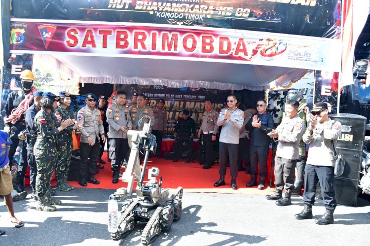 Warga Padati Pameran HUT ke-80 Bhayangkara, Wakapolda NTT Ajak Masyarakat Lebih Dekat dengan Polri