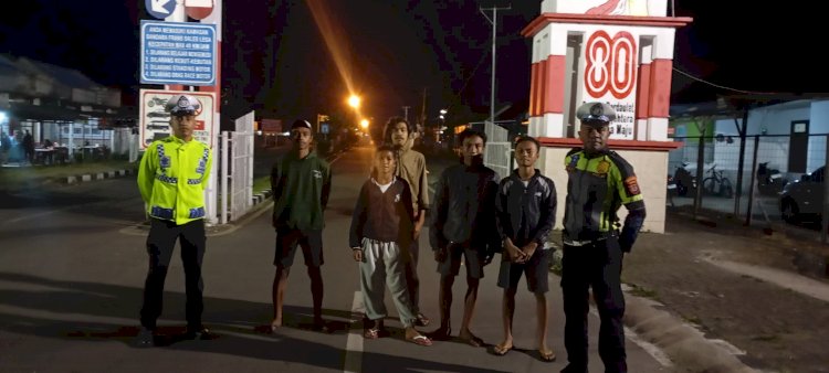 Satlantas Polres Manggarai Intensifkan Patroli Malam, Antisipasi Balap Liar dan Tekan Angka Kecelakaan Lalu Lintas