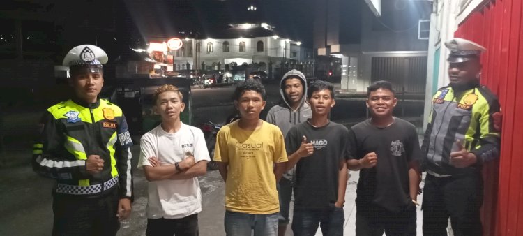 Satlantas Polres Manggarai Intensifkan Patroli Malam, Antisipasi Balap Liar dan Tekan Angka Kecelakaan Lalu Lintas