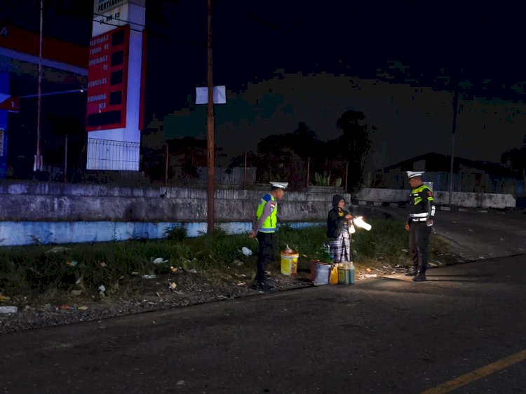 Satlantas Polres Manggarai Intensifkan Patroli Malam untuk Antisipasi Balap Liar dan Menekan Angka Kecelakaan Lalu Lintas