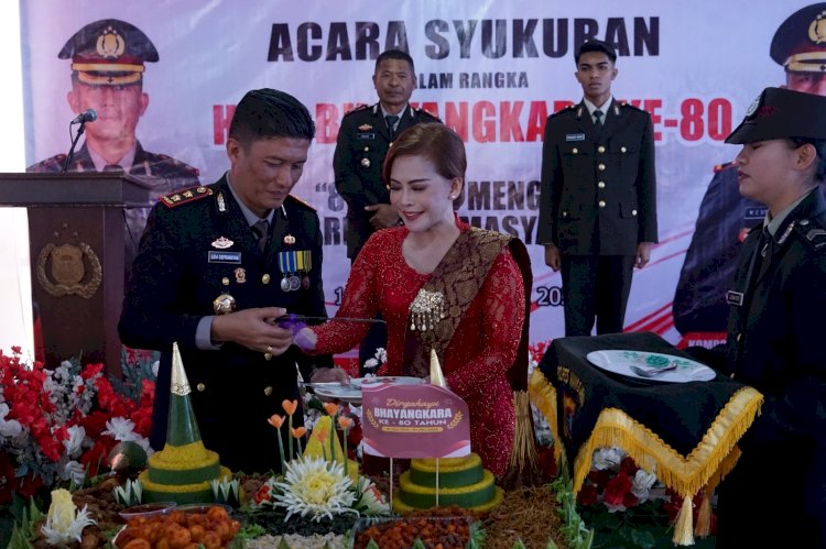 SYUKURAN HARI BHAYANGKARA KE-80, POLRES MANGGARAI PERKUAT SINERGI BERSAMA PEMDA DAN SELURUH ELEMEN MASYARAKAT