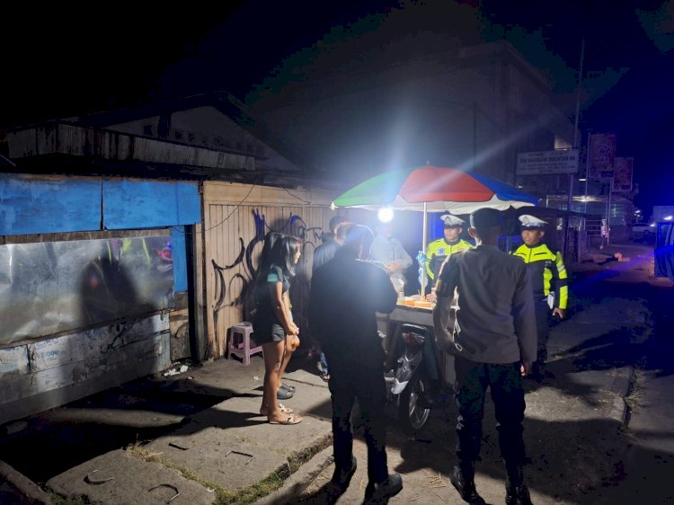 Satlantas Polres Manggarai Perkuat Patroli Malam, Antisipasi Balap Liar dan Tekan Angka Kecelakaan Lalu Lintas