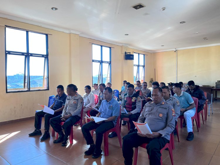 Personel Polres Manggarai Laksanakan Pembinaan Rohani dan Mental, Perkuat Integritas serta Tingkatkan Kualitas Pelayanan kepada Masyarakat