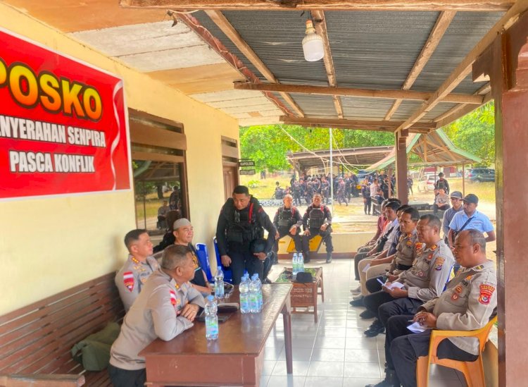 *Polda NTT Kedepankan Musyawarah dan Pendekatan Adat, Situasi Pasca Konflik di Adonara Timur Semakin Kondusif*