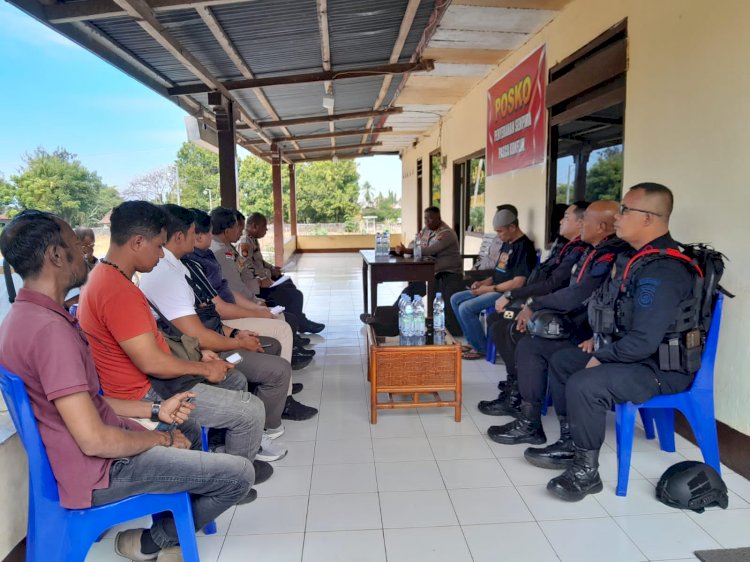 *Polda NTT Kedepankan Musyawarah dan Pendekatan Adat, Situasi Pasca Konflik di Adonara Timur Semakin Kondusif*