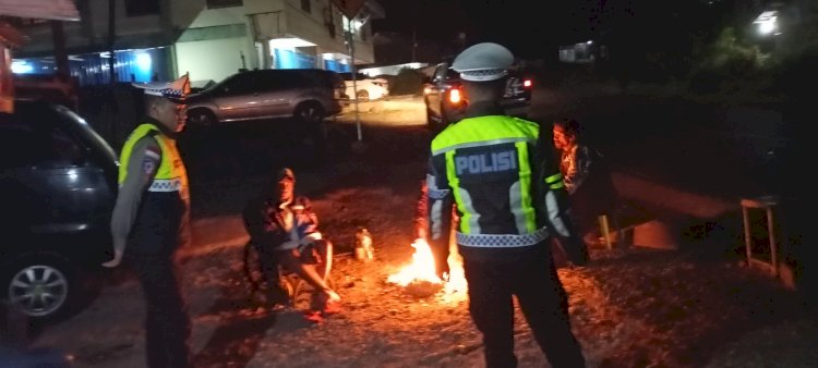 Patroli Malam Satlantas Polres Manggarai Intensif Cegah Balap Liar dan Tekan Angka Kecelakaan Lalu Lintas