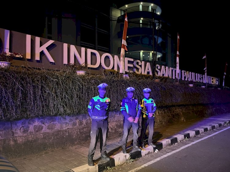 Patroli Malam Satlantas Polres Manggarai Intensif Cegah Balap Liar dan Tekan Angka Kecelakaan Lalu Lintas