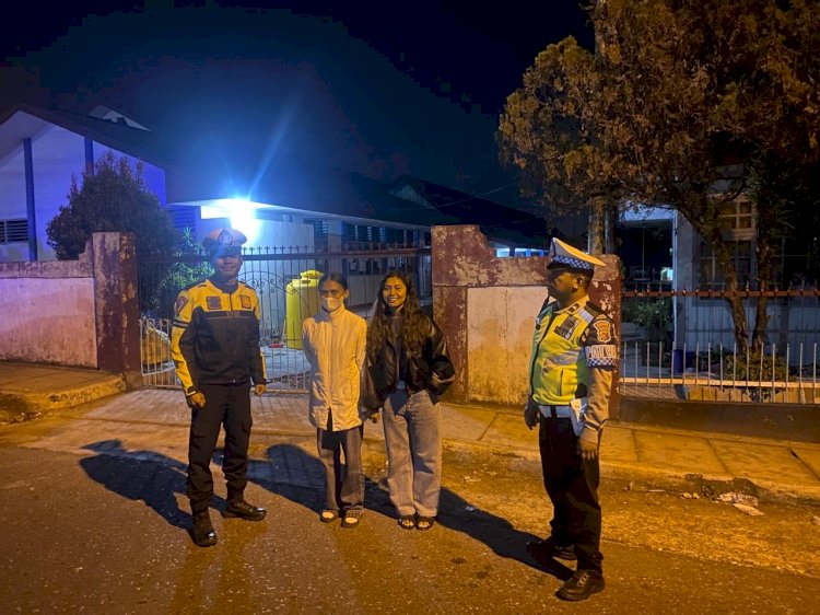 Patroli Malam Satlantas Polres Manggarai Cegah Balap Liar dan Tekan Angka Kecelakaan Lalu Lintas