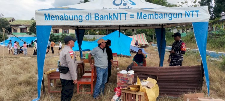 POLSEK REO EVAKUASI DAN BERIKAN BANTUAN KEPADA KORBAN GEMPA, PASTIKAN KEAMANAN SERTA KONDISI WARGA TETAP TERPANTAU