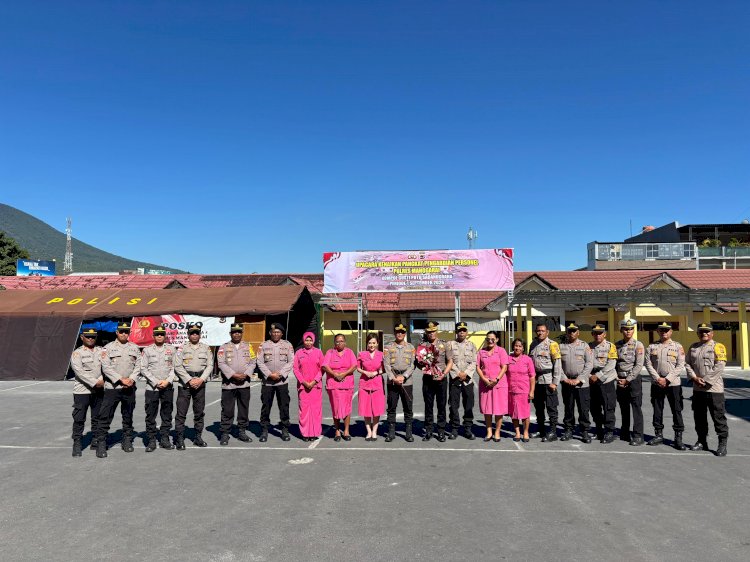 Upacara Kenaikan Pangkat Pengabdian, Kapolres Manggarai Pimpin Penghormatan atas Dedikasi Kompol Gusti Putu Sabanugraha