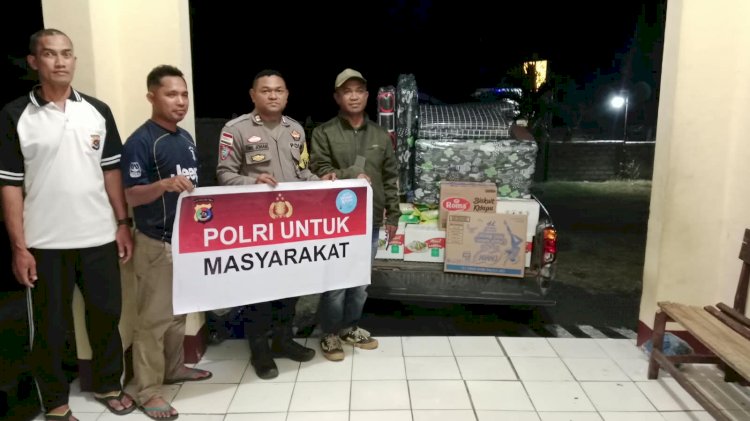 Polri Hadir hingga Pelosok, Bantuan bagi Warga Terdampak Gempa Disalurkan ke Desa Nao