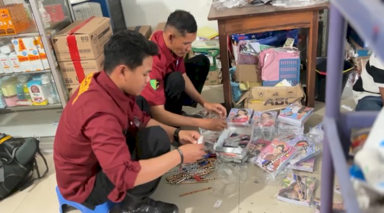 TIDAK SEKADAR SALURKAN BANTUAN, DIVHUMAS POLRI TURUT GERAKKAN EKONOMI MANGGARAI PASCAGEMPA