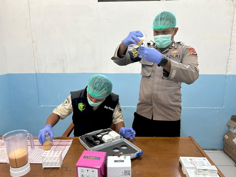Pastikan Keamanan dan Kelayakan Pangan, Tim Food Security Polres Manggarai Periksa Menu Program MBG di SPPG Yayasan Kemala Bhayangkari