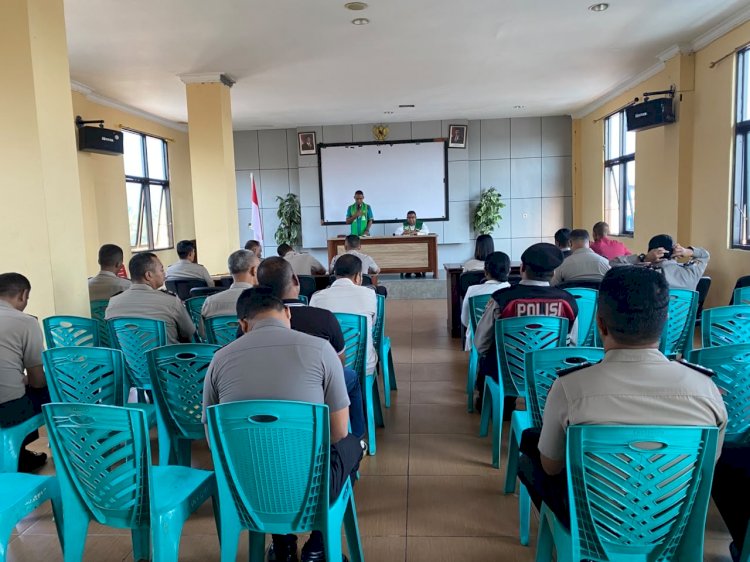 TINGKATKAN KEIMANAN DAN KETAKWAAN  KEPADA TUHAN YANG MAHA ESA, POLRES MANGGARAI GELAR BINROHTAL UNTUK WUJUDKAN SDM POLRI YANG BERSIH DAN BERINTEGRITAS