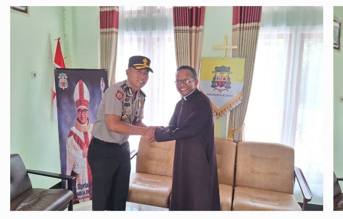 MINGGU KASIH, POLRES MANGGARAI HADIR HUMANIS DI TENGAH UMAT, PERKUAT TOLERANSI DAN HARKAMTIBMAS