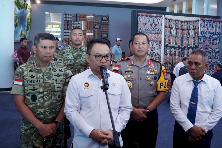 Kapolda NTT Irjen Pol. Reza Arief Dewanto Sambut Kunjungan Menko Polkam RI di Labuan Bajo
